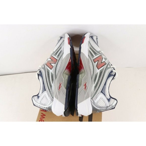 NOS Vintage New Balance 1224 Gym Jogging Running Shoes White Red USA main image 4